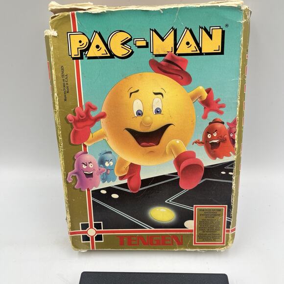 Tengen Pac-Man NES Game With Original Box - Classic! - Picture 4 of 10
